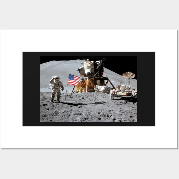 Apollo 15 - 18866 Wall Art by BadHabitsLounge